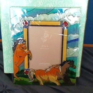 Horse picture frame
